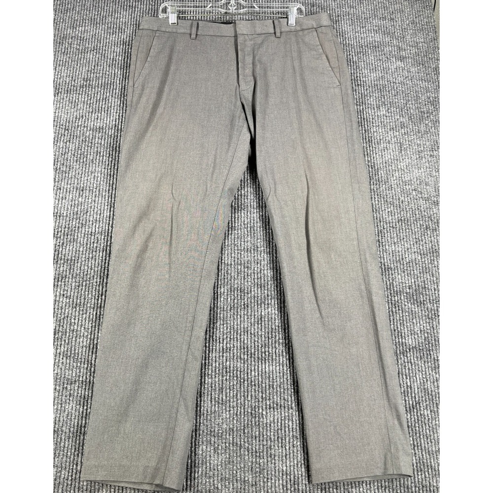 Bonobos Friday Pants Mens 34x32 Gray Chino Outdoor Casual Golf Work Trousers